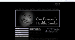 Desktop Screenshot of mpbanksdds.com